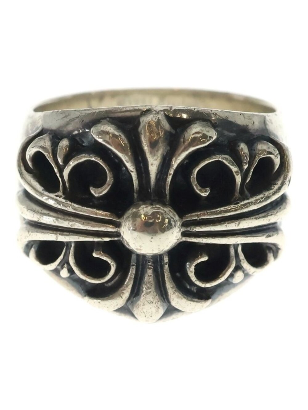 Chrome Hearts Keeper Ring Silver
